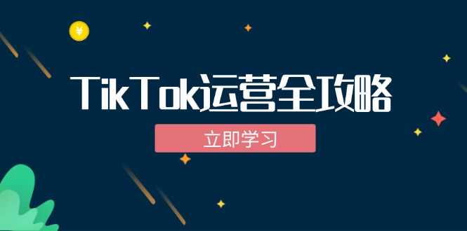 TikTok实战运营全攻略：从下载软件到变现，抖音海外版实操教程-侠客资源