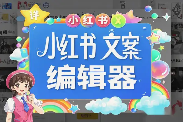 【免费工具】小红书文案编辑器——高效创作，爆款笔记一键生成！-侠客资源