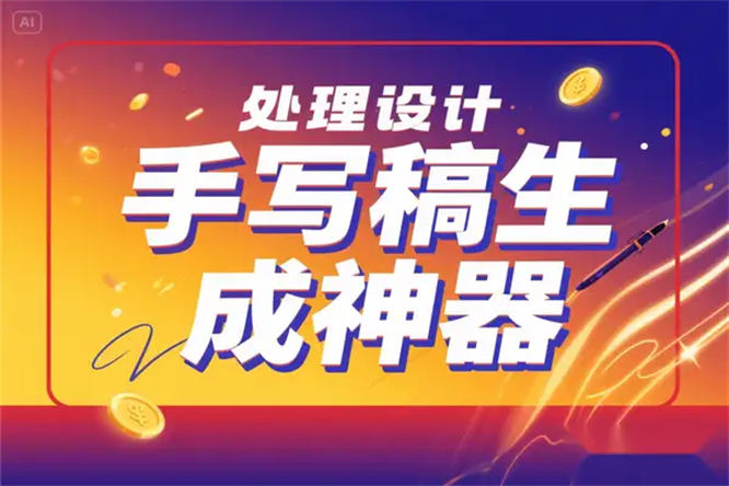 免费在线生成逼真手写稿神器 – 专业文档转手写图片工具【在线工具】-侠客资源