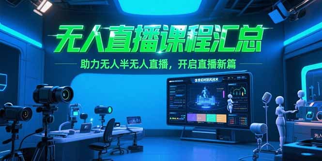 无人直播全汇总：深度解析非实时防风技术，赋能无人/半无人直播创新发展-侠客资源