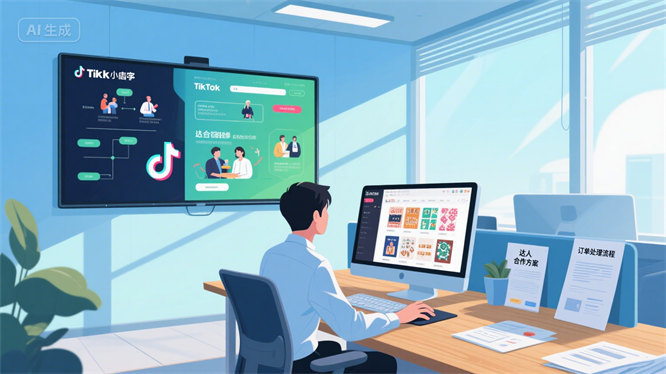 TikTok小店运营必知：从店铺装修到订单处理，达人合作全流程详解-侠客资源