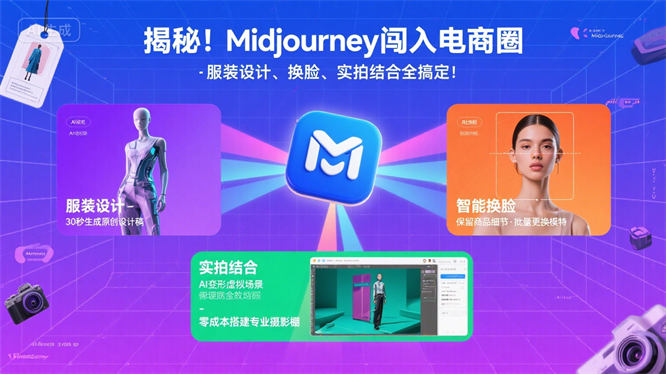 揭秘！Midjourney闯入电商圈：服装设计、换脸、实拍结合全搞定！-侠客资源