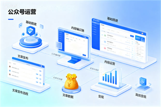 公众号运营全攻略:从基础搭建+内容运营+高效变现的蜕变-侠客资源