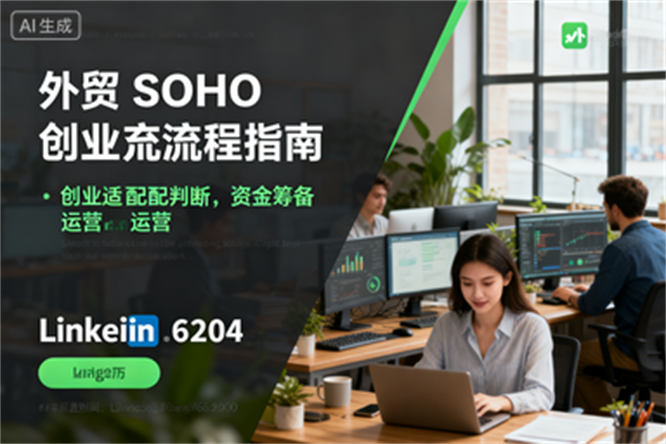 SOHO创业全流程指南：从创业适配判断、资金筹备到LinkedIn运营秘籍-侠客资源