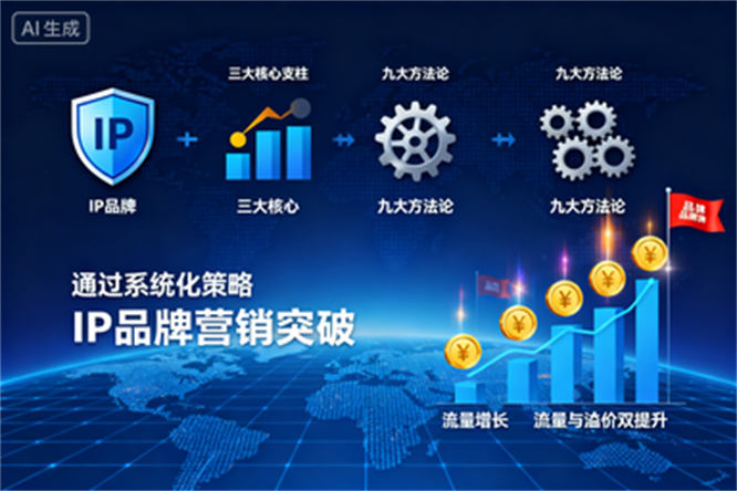 IP品牌营销破局之道：三大核心+九大方法论，实现流量与溢价双提升-侠客资源