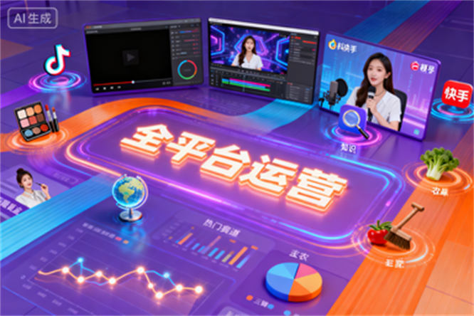 抖音快手视频号全平台秘籍：从剪辑到直播运营，多个热门赛道技巧，变现快人一步-侠客资源