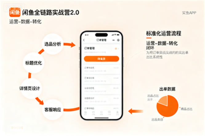 闲鱼全链路实战攻略:9月新规过后从选品到标准化运营,轻松开启赚钱新篇-侠客资源