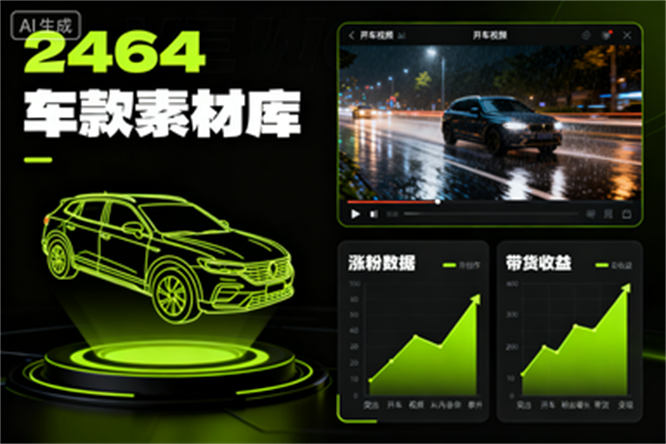 视频号原创开车视频快速涨粉,可开通达人带货变现-侠客资源