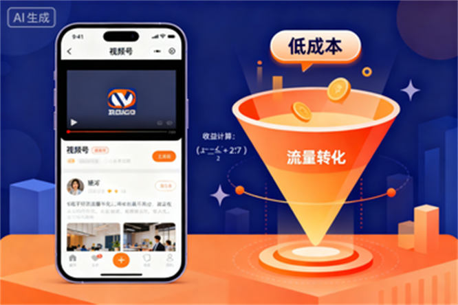 解锁视频号全链路变现，低成本撬动高回报流量财富-侠客资源