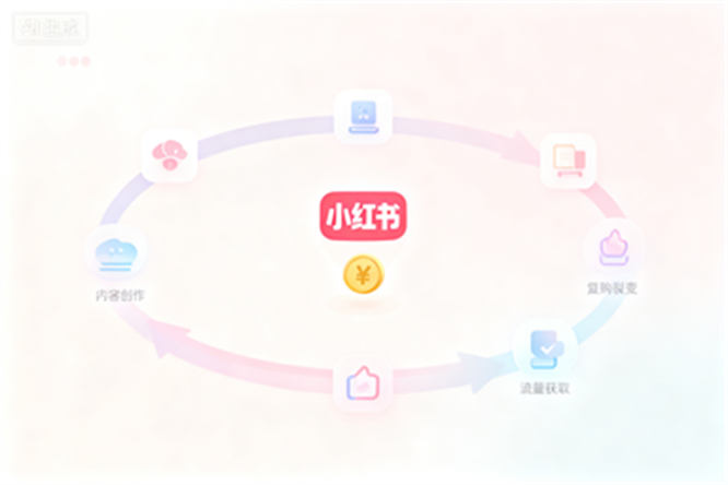 小红薯全流程SOP大揭秘：如何构建低成本可持续的“内容 – 引流 – 成交”闭环？-侠客资源