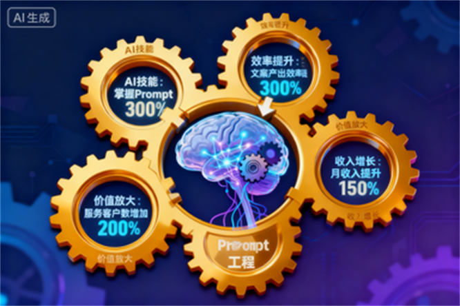 解锁AI新技能：思维+工具+场景从入门到精通，实现效率与收入双赢-侠客资源