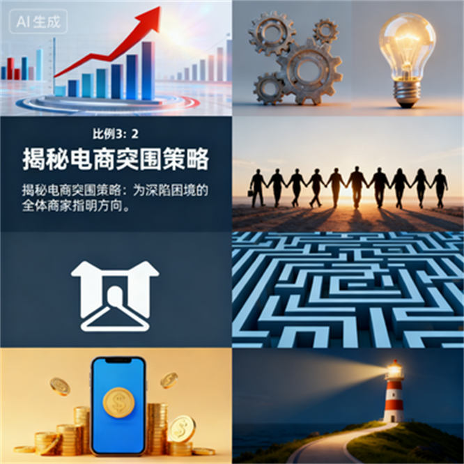 揭秘电商突围策略：为深陷困境的全体商家指明方向-侠客资源