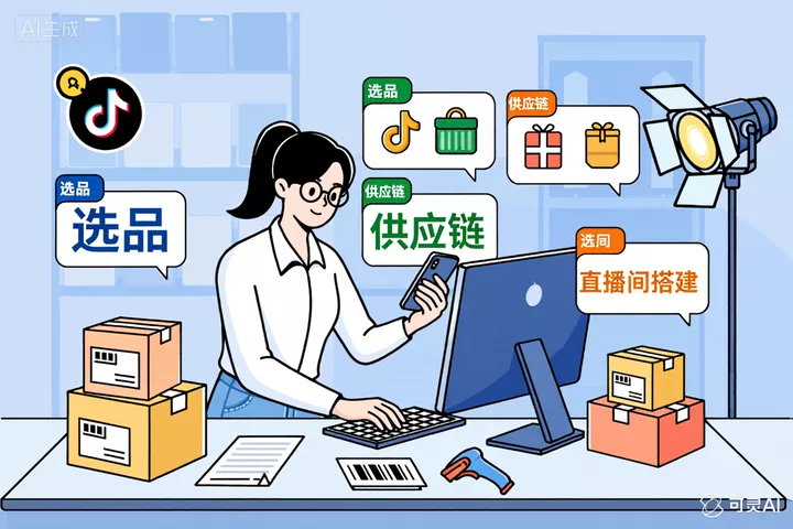 抖音小店运营干货：选品、供应链、直播间搭建等技巧全攻略-侠客资源
