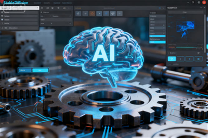 想颠覆传统设计模式？StableDiffusion工业设计实战营教你用前沿AI工具！-侠客资源