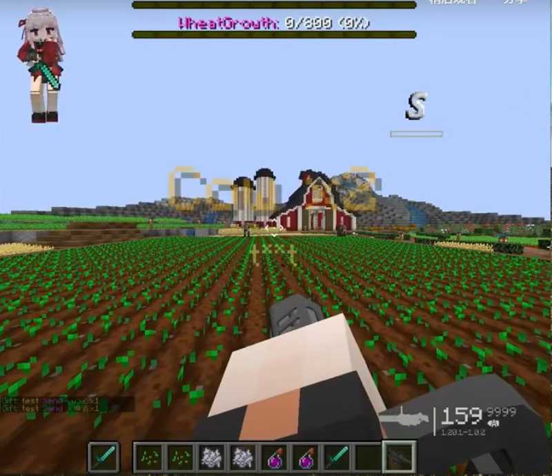 我的世界小麦弹幕整蛊游戏直播间搭建。经典游戏，自带流量。需要搭建联系-32互游