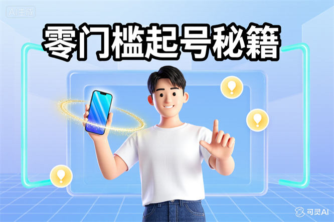 零门槛起号秘籍：起号破冰的蹭热点、数字人、特效攻略-侠客资源