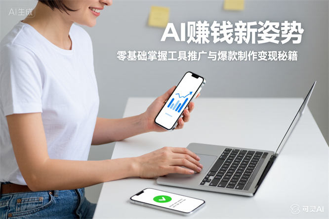 解锁AI賺米新姿势：零基础掌握工具推广与爆款制作变现秘籍-侠客资源