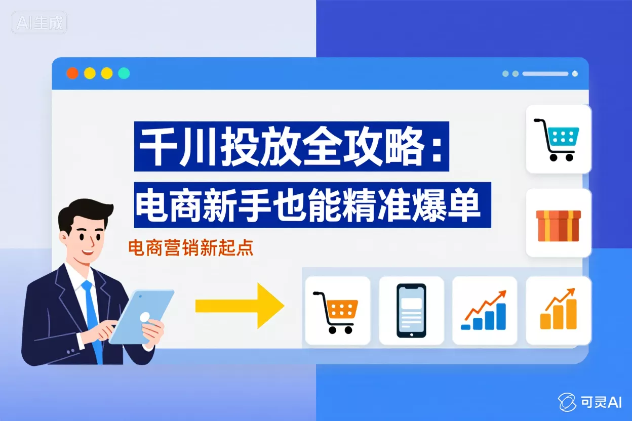 千川投放全攻略:电商新手也能精准爆单-侠客资源