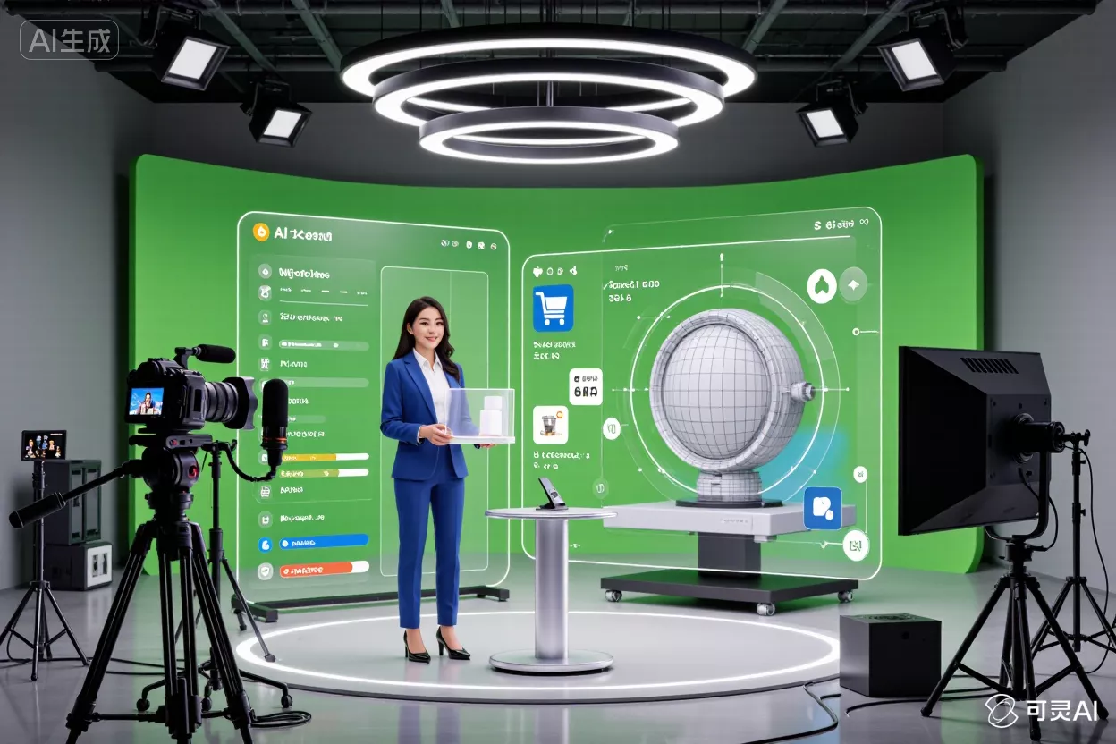 无人直播全解析:AI实景+数字人+绿幕,打造24小时自动卖货直播间-侠客资源