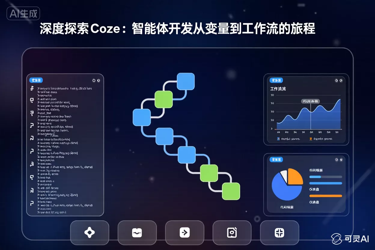 深度探索Coze：智能体开发从变量到工作流的旅程-侠客资源