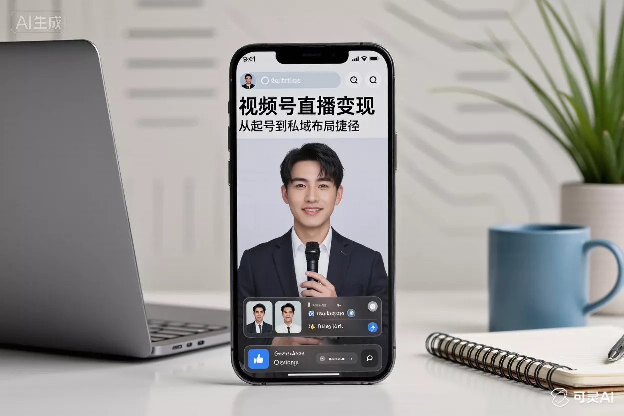 视频号直播变现：从起号到私域布局捷径-侠客资源