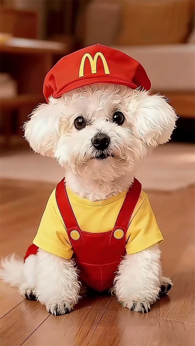 ai麦当劳小狗宠物无人直播，根据礼物做动作，无需出镜，热度不错，人气礼物嘎嘎猛-32互游