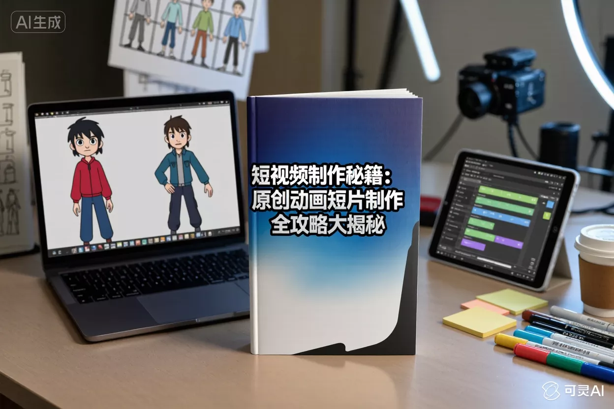 短视频制作秘籍：原创动画短片制作全攻略大揭秘-侠客资源