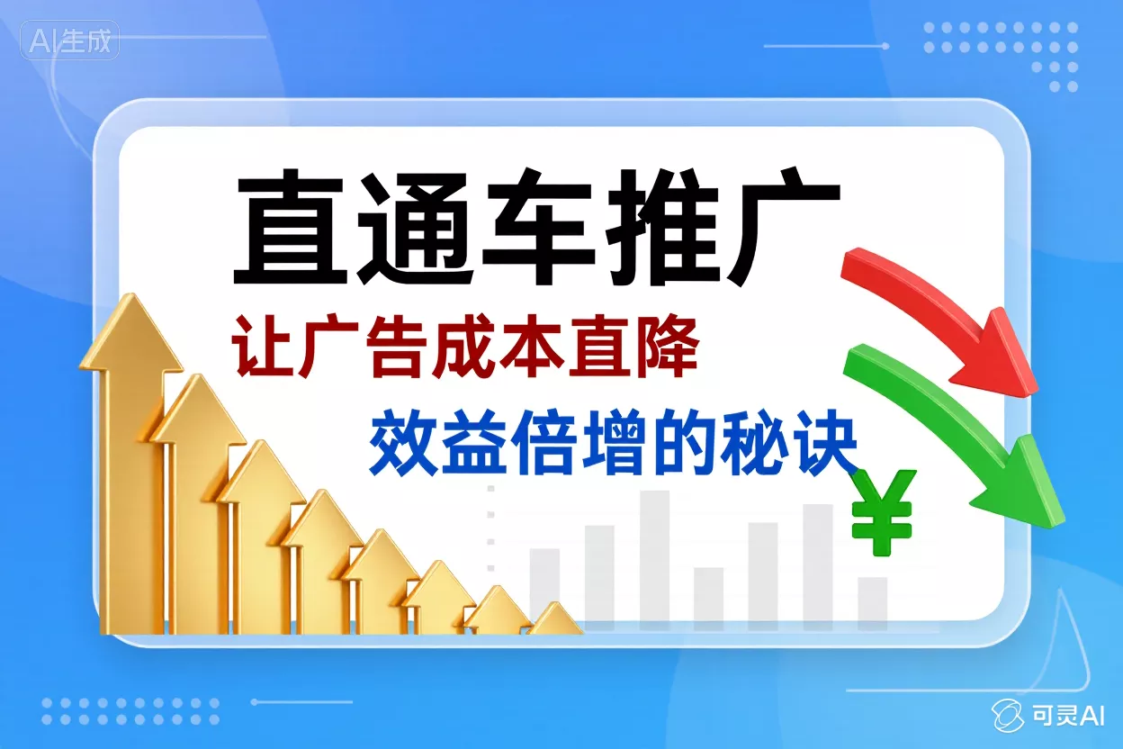 直通车推广：让广告成本直降，效益倍增的秘诀-侠客资源