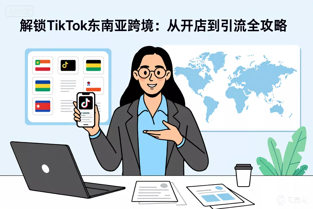 解锁TikTok东南亚跨境：从开店到引流全攻略-侠客资源