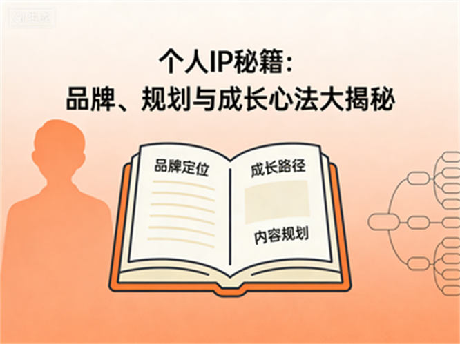个人IP秘籍:品牌、规划与成长心法大揭秘-侠客资源