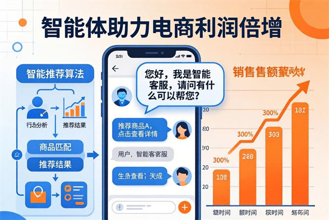 揭秘电商公司壮大秘籍：智能体引领业绩利润倍增之路-侠客资源