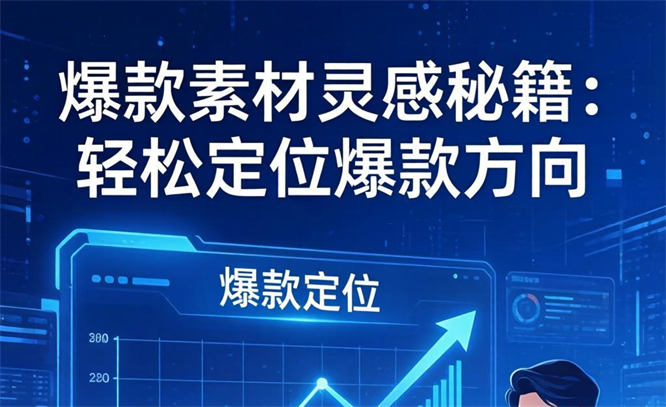 爆款素材灵感秘籍：轻松定位爆款方向-侠客资源