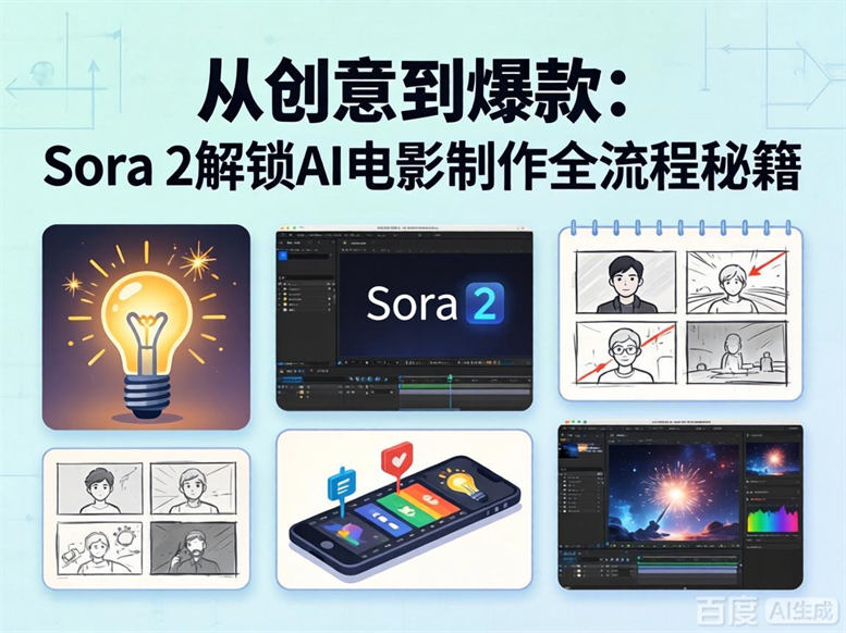 从创意到爆款：Sora 2解锁AI电影制作全流程秘籍-侠客资源