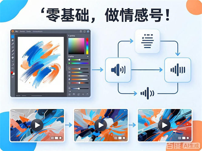 零基础也能做情感号：MJ绘画+声音克隆+剪辑，轻松批量产出爆款视频-侠客资源