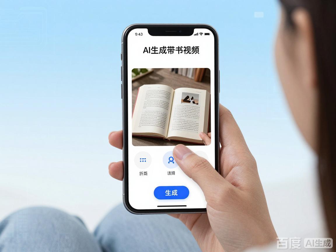 不敢出镜不会剪辑？AI一键生成带书视频，普通人也能玩转短视频-侠客资源
