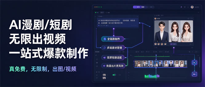 外面收费688的AI漫剧/短剧全自动一键制作软件，一个工具本地部署批量制作【制作软件+使用教程】-32互游